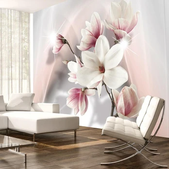 Artgeist Fototapetas - Baltas magnolias