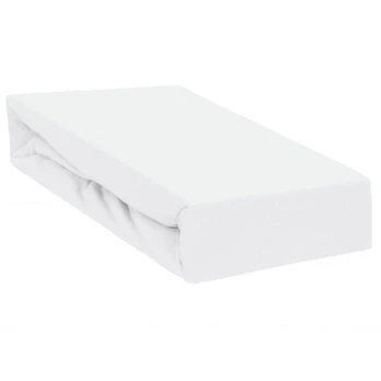 Paklodė su guma lopšiui 40/90 cm White