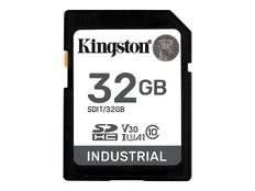 USB raktas Kingston SDHC/SDXC SD Flash Memory Card 32GB Black kaina