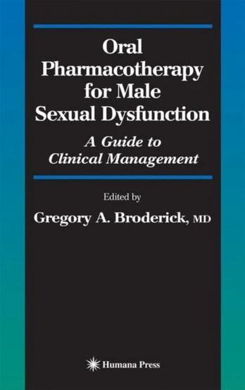 Oral Pharmacotherapy for Male Sexual Dysfunction