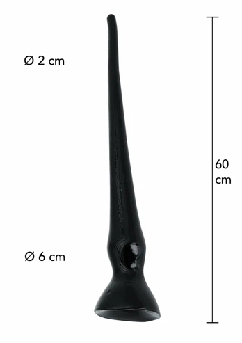 HIDDEN DESIRE Extreme Anal Trainer 60 cm - XXL Flexible Model