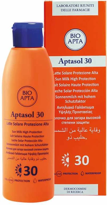 APTASOL 30, protecting lotion with high protect 30+, BIOAPTA, 125ml