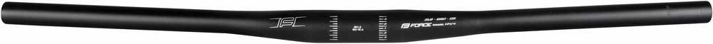 Force BASIC H4.4 straight 31,8/680mm Al,juodas matt