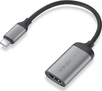 USB adapteris Minix USB-C – HDMI Silver (UMNP00059)