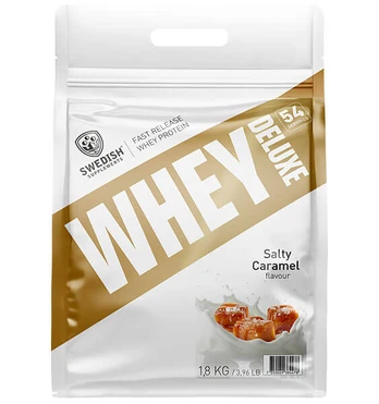 Swedish Supplements Whey Deluxe, Fresh Strawberry, 1800 g
