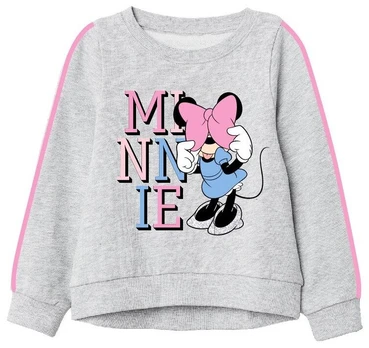 Džemperis mergaitėms Minnie Mouse, pilkas
