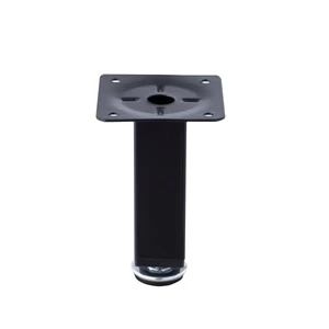 Baldų kojelė HAUSHALT FT-517, juoda, 25×25×100 mm