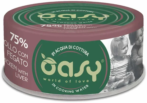 Oasy More Love vištiena with Liver 70gr