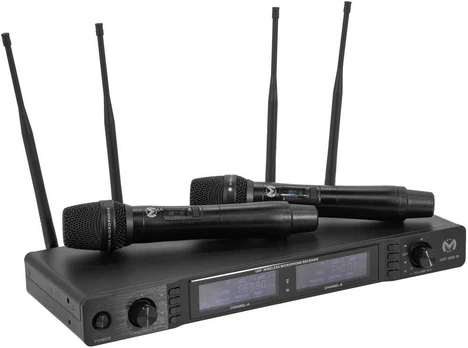 2 bevielių mikrofonų sistema Mac Mah UHF 2000M