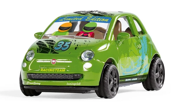 Žaislinis automobilis Fiat 500 Adventure, žalias