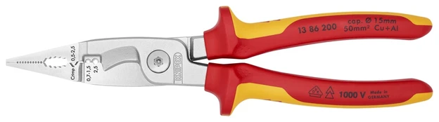 Replės Knipex 200 x 85 x 20 mm