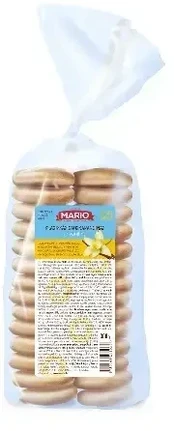 Sausbaranciņas MARIO Klasiskas ar vanilīnu, virtenes, 300g