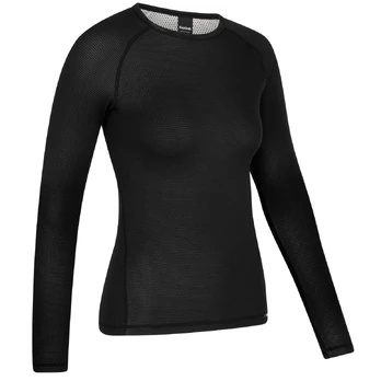 GripGrab Ride termo moteriški marškinėliai | Black, XS
