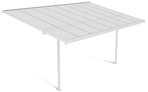 Terasos stoginė ATLANTA 3x4,4 m, White