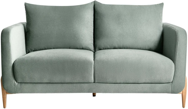 Beliani Dvivietė sofa GIMO šviesiai žalia