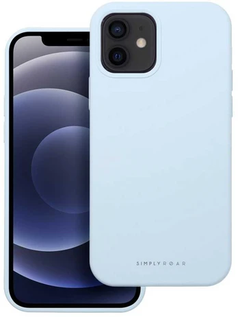 Dėklas Roar Cloud-Skin Case - for iPhone 12 Light Mėlyna