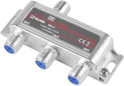 Telkom Telmor RS-3 SPLITTER 3BX 2.4G DC TELMOR kaina