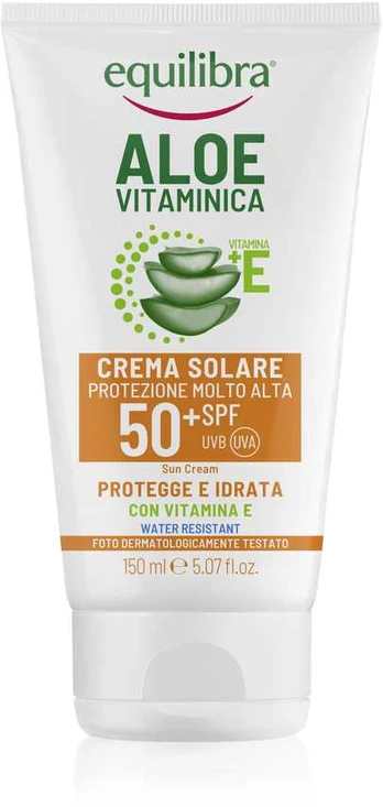 Equilibra ALOE saulės kremas SPF50+