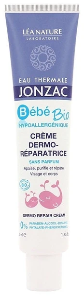 Atstatantis kremas kūdikiams Eau Thermale Jonzac Bebé Bio 40 ml