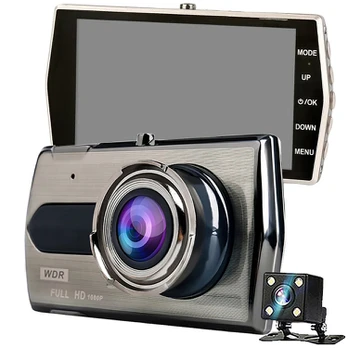 Verk Group Full hd car camera with lcd display reversing video recorder
