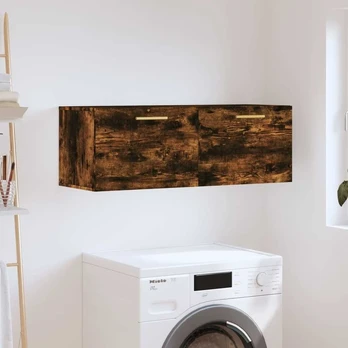 Sieninė spintelė, dūminio ąžuolo, 100x36,5x35cm, mediena
