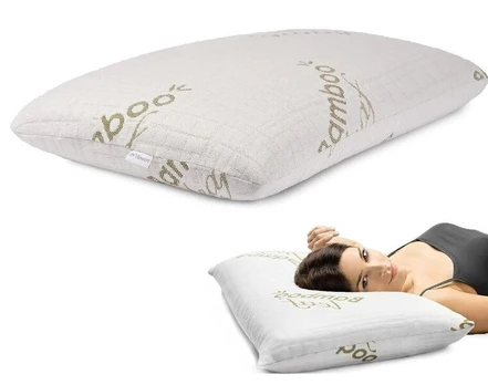 Flowen Bamboo memory foam pagalvė, 35 × 90 cm