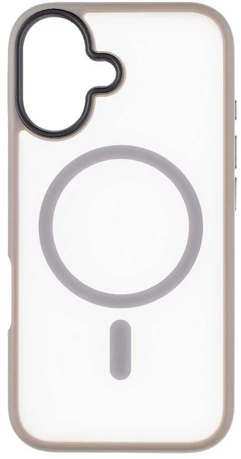 Dėklas Tactical MagForce Hyperstealth Cover for iPhone 16 Light Pilkas