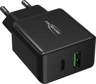 Įkroviklis Ansmann HC218PD 1x USB-A 1x USB-C 3 A (1001-0109)