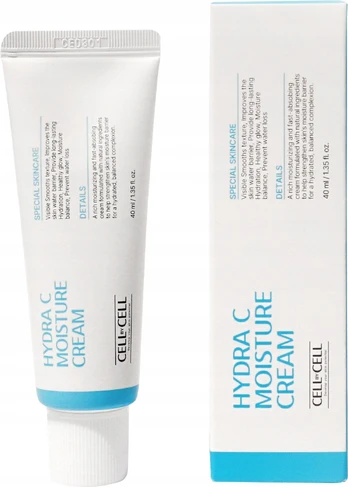 Cell By Cell, Hydra C, Moisturising, Kreminis, For Face, 40 ml