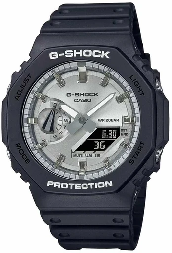 Laikrodis vyrams Casio G-Shock OAK - Sidabrinis DIAL (&Oslash; 45 mm)