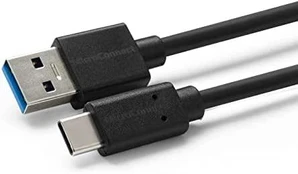 Kabelis USB MicroConnect USB-A - USB-C 1.5 m Juodas (USB3.2CA1.5)