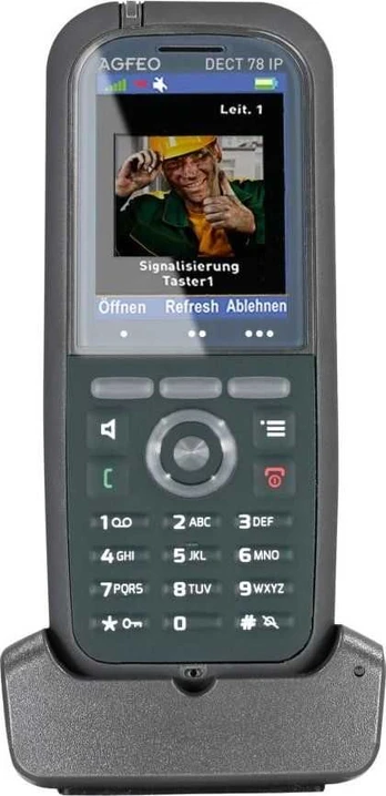 Agfeo Dect 78 IP, juoda