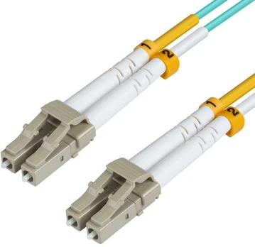 MicroConnect LC/UPC-LC/UPC 150m OM3 MM Duplex LSZH OD: 2mm, 0.3dB