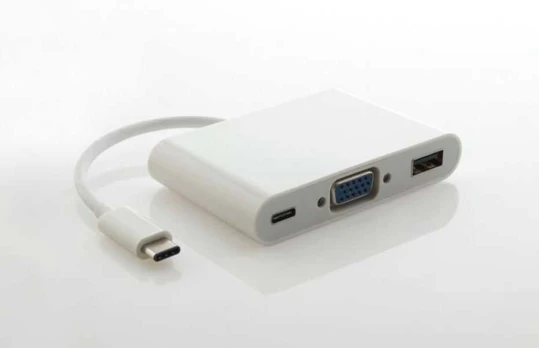 Adapteris iš USB C į VGA + USB + USB C SG816512