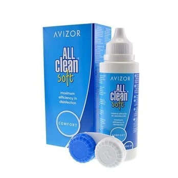 Kontaktinių lęšių skystis All Clean Soft, 100 ml