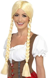 Perukas bavariškas šviesus su kasom
