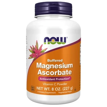 NOW Foods Magnesium Ascorbate Powder 227 g. (Magnio askorbatas)