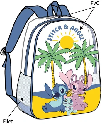 Disney Stitch & Angel backpack 31cm