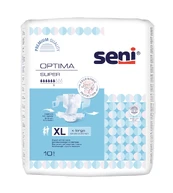 Sauskelnės Seni Optima Super, Extra large, 10 vnt. kaina