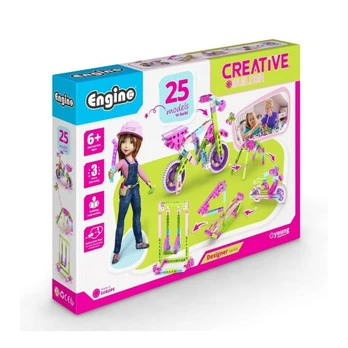 ENGINO CREATIVE BUILDER Designer 25 modelių konstravimo rinkinys
