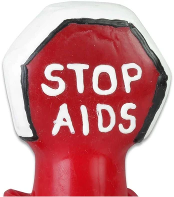 CONDOMERIE - HANDPAINTED NOVELTY CONDOMS STOP AIDS