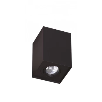 Lubinis šviestuvas BASIC SQUARE BLACK : Spalva - Juoda