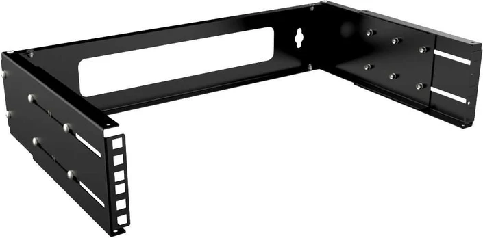 Lanview 19" 2U Adjustable Gylis Open Frame Rack Wall Mount - Juodas