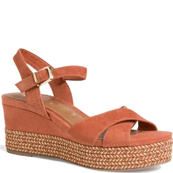 Basutės moterims, Ruda, SANDALS