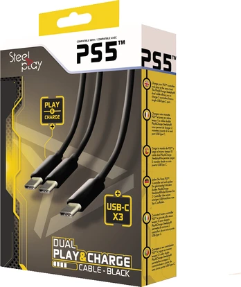 Dual Play & Charge Cable Playstation 5