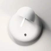 Vibia Pin 1675 LED sieninis šviestuvas, 11 cm, baltas