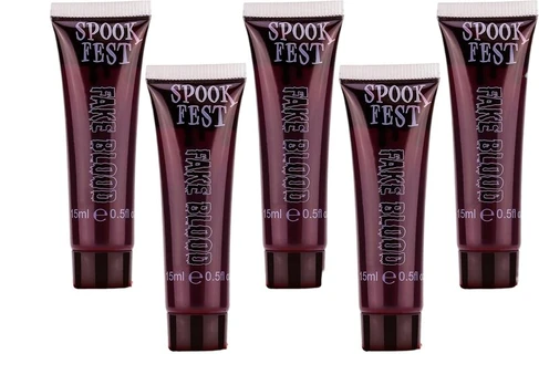 SpookFest dirbtinis kraujas, 5 x 15 ml