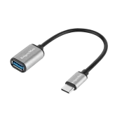 USB 3.0 A lizdas - C tipo USB OTG kištukas Kruger&Matz Pagrindinis adapteris kaina