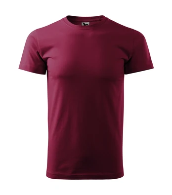 Vyriški Marškinėliai MALFINI Basic 129 Garnet, 160g/m2