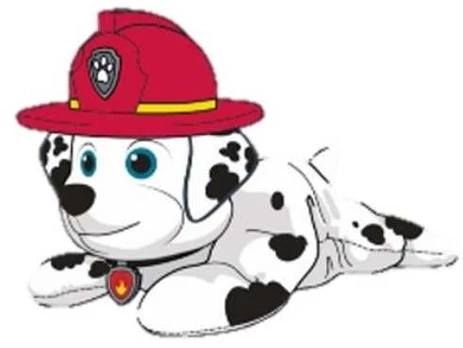 Spin Master Paw Patrol Gund Hat & Collar Plush 20cm - Marshall